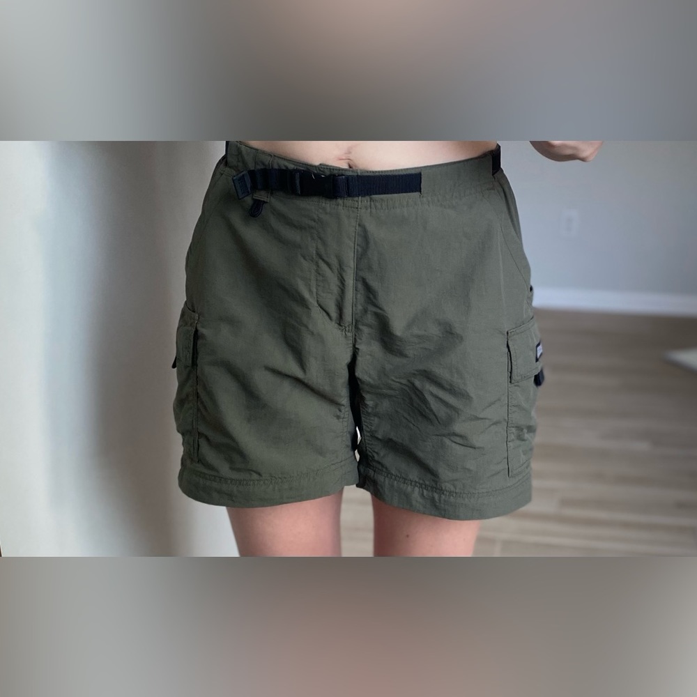 REI Army Green Hiking Shorts Size 6P